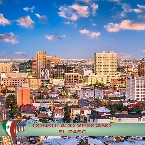 consulado mexicano en el paso