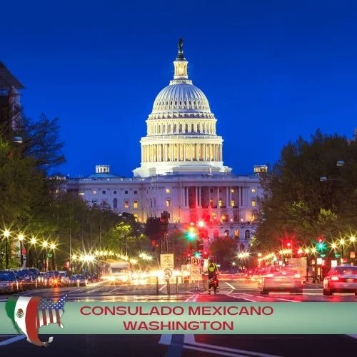 consulado mexicano en washington